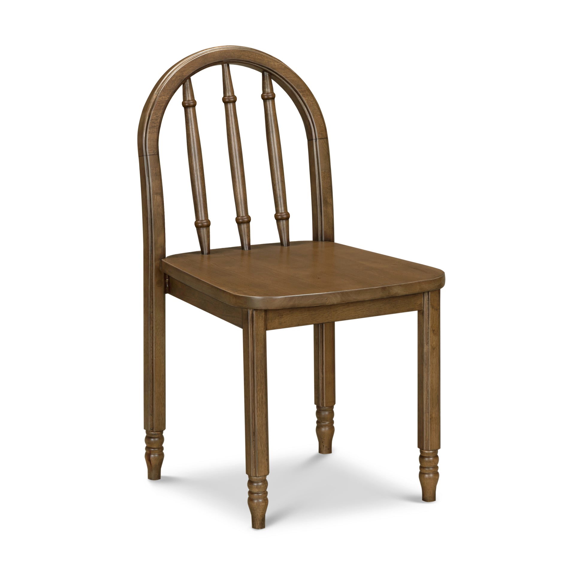 M7110NL,Namesake Kids,Liberty Play Table & Spindle Chairs Set in Natural Walnut