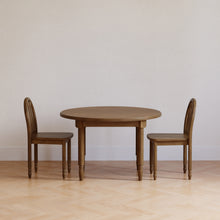 M7110NL,Namesake Kids,Liberty Play Table & Spindle Chairs Set in Natural Walnut