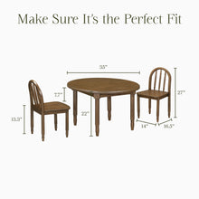 M7110NL,Namesake Kids,Liberty Play Table & Spindle Chairs Set in Natural Walnut