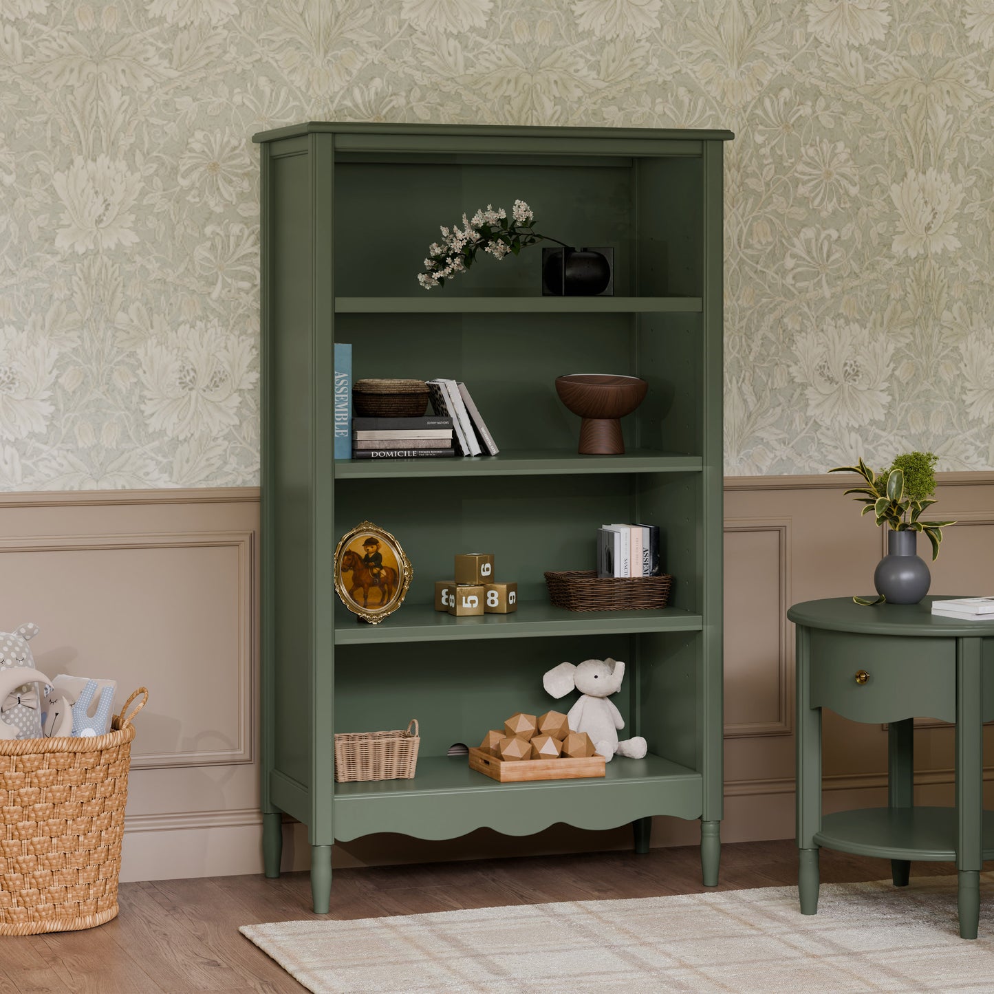 M7114JP,Namesake,Liberty Assembled Bookcase in Juniper