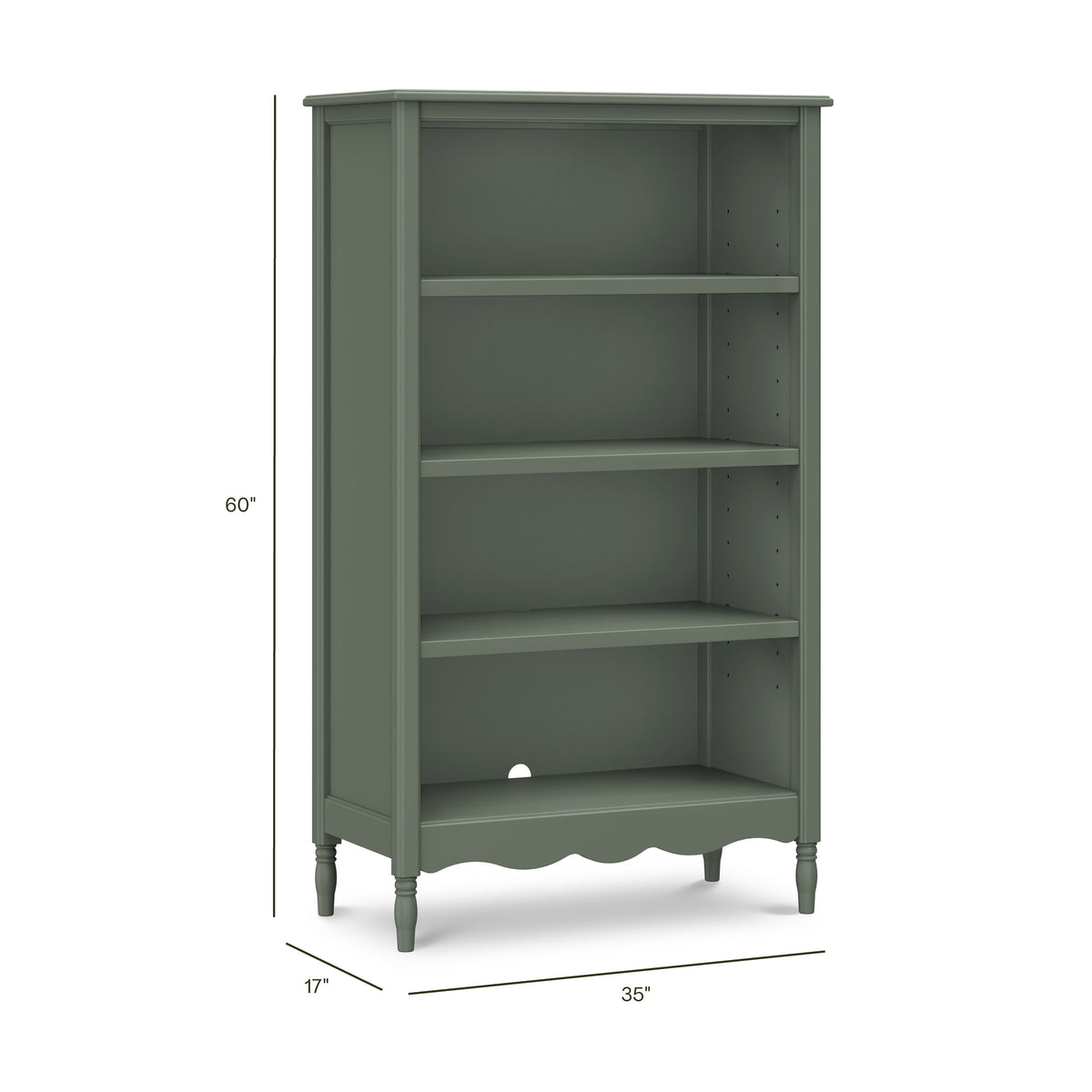 M7114JP,Namesake,Liberty Assembled Bookcase in Juniper