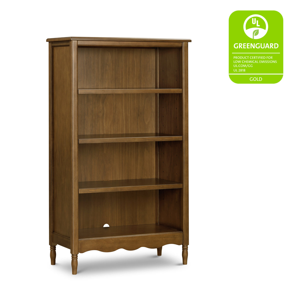 M7114NL,Namesake,Liberty Assembled Bookcase in Natural Walnut