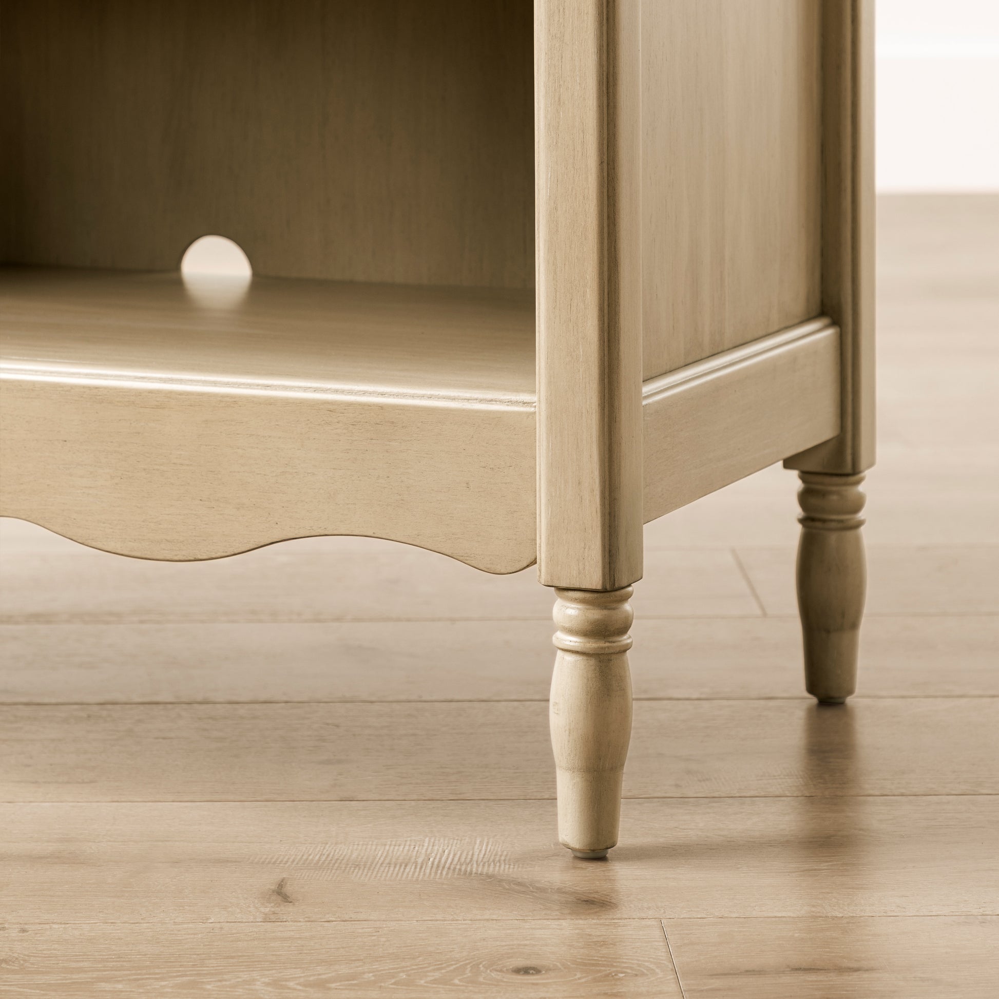 M7114WP,Namesake,Liberty Assembled Bookcase in Washed Pine