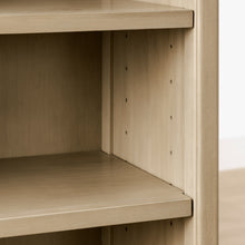 M7114WP,Namesake,Liberty Assembled Bookcase in Washed Pine