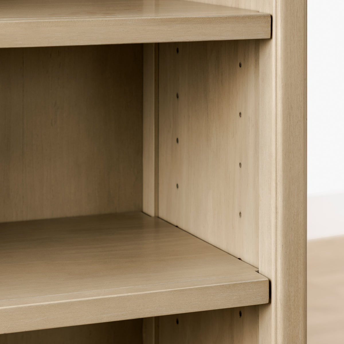 M7114WP,Namesake,Liberty Assembled Bookcase in Washed Pine