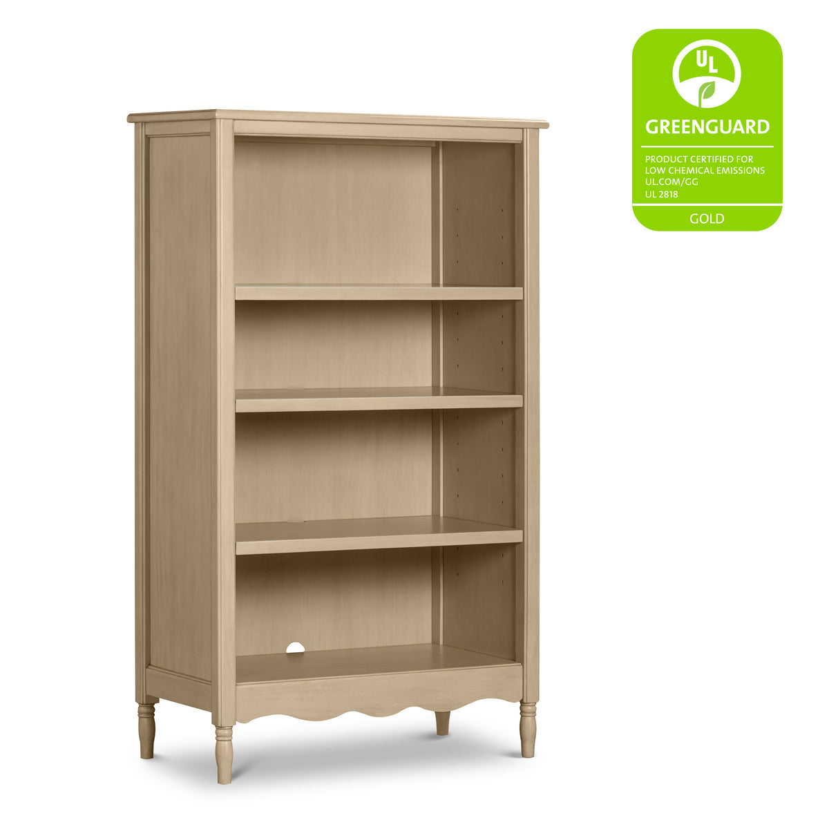 M7114WP,Namesake,Liberty Assembled Bookcase in Washed Pine