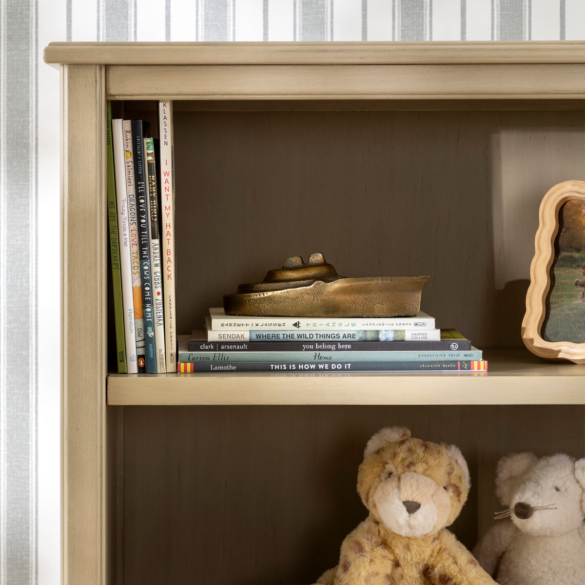 M7114WP,Namesake,Liberty Assembled Bookcase in Washed Pine