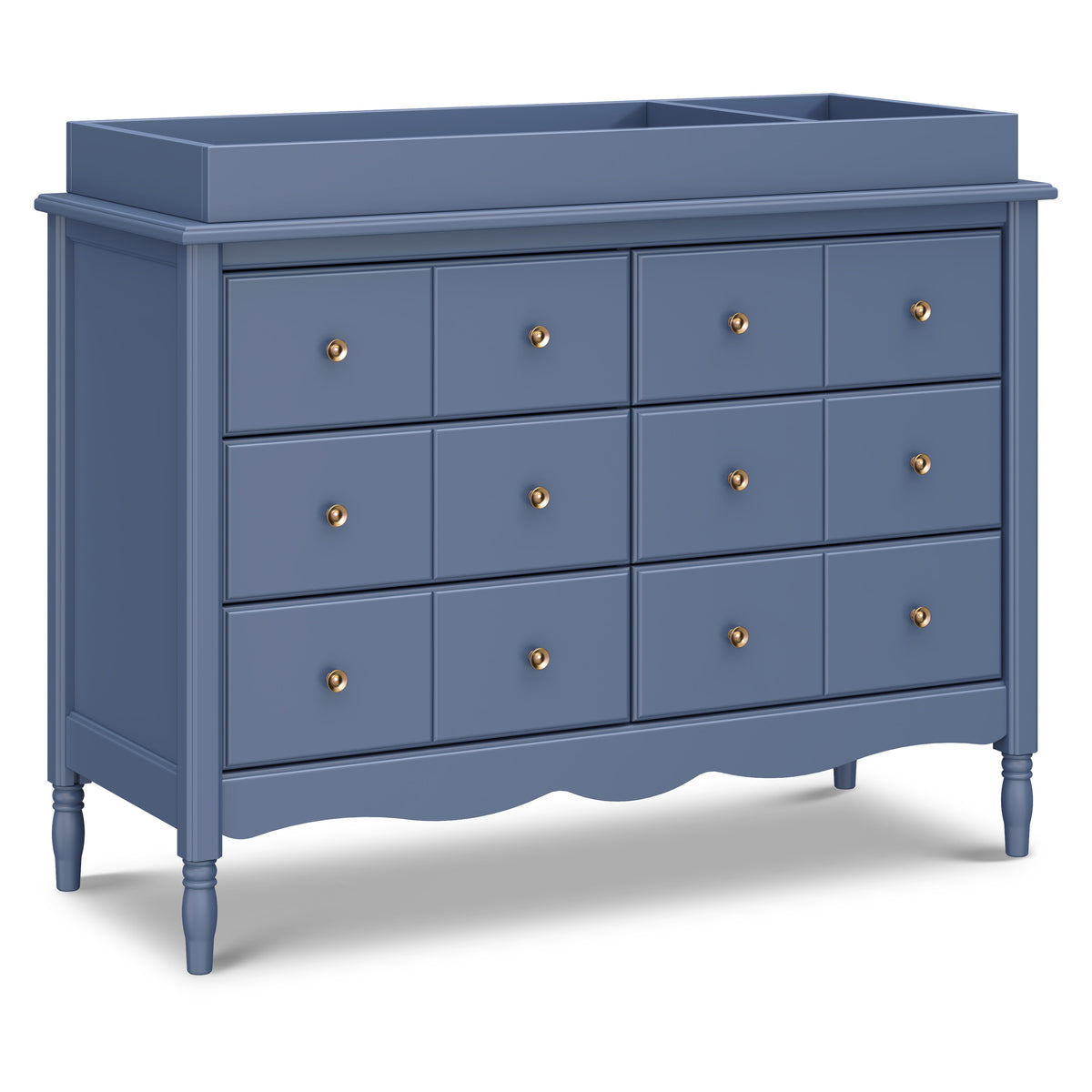M7116CVB,Namesake,Liberty 6-Drawer Assembled Dresser in Cove Blue