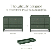 M7116FRGR,Namesake,Liberty 6-Drawer Assembled Dresser in Forest Green