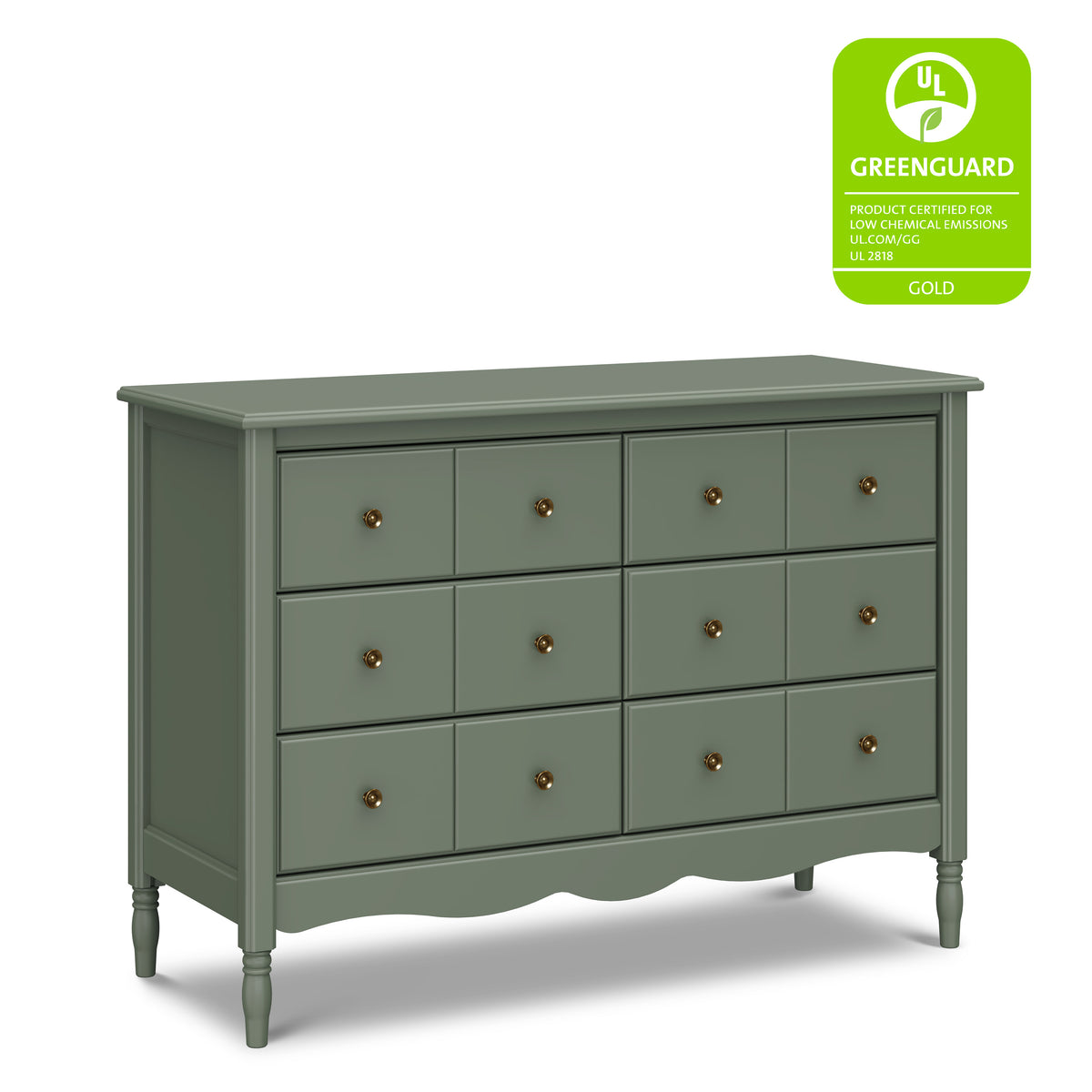 M7116JP,Namesake,Liberty 6-Drawer Assembled Dresser in Juniper