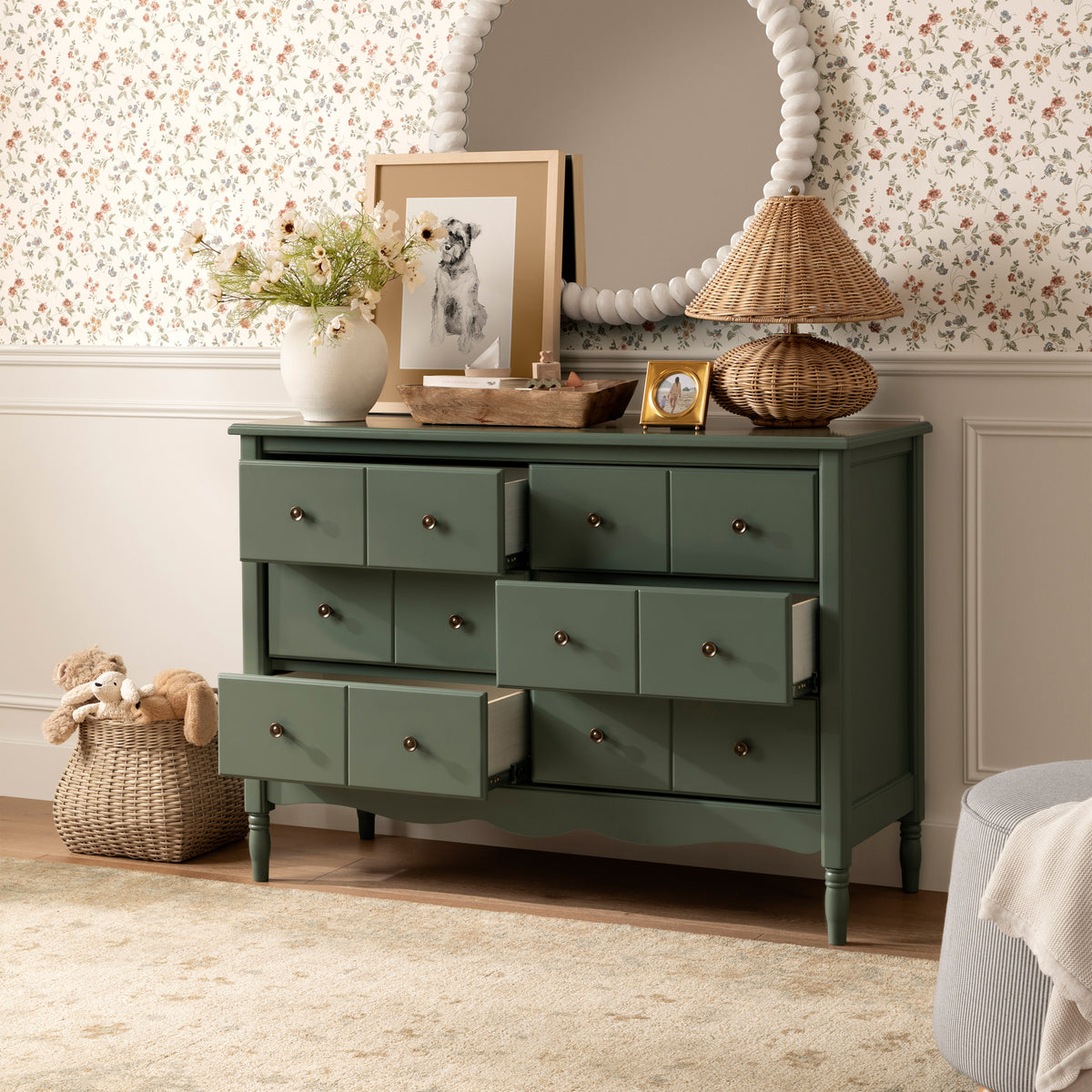 M7116JP,Namesake,Liberty 6-Drawer Assembled Dresser in Juniper