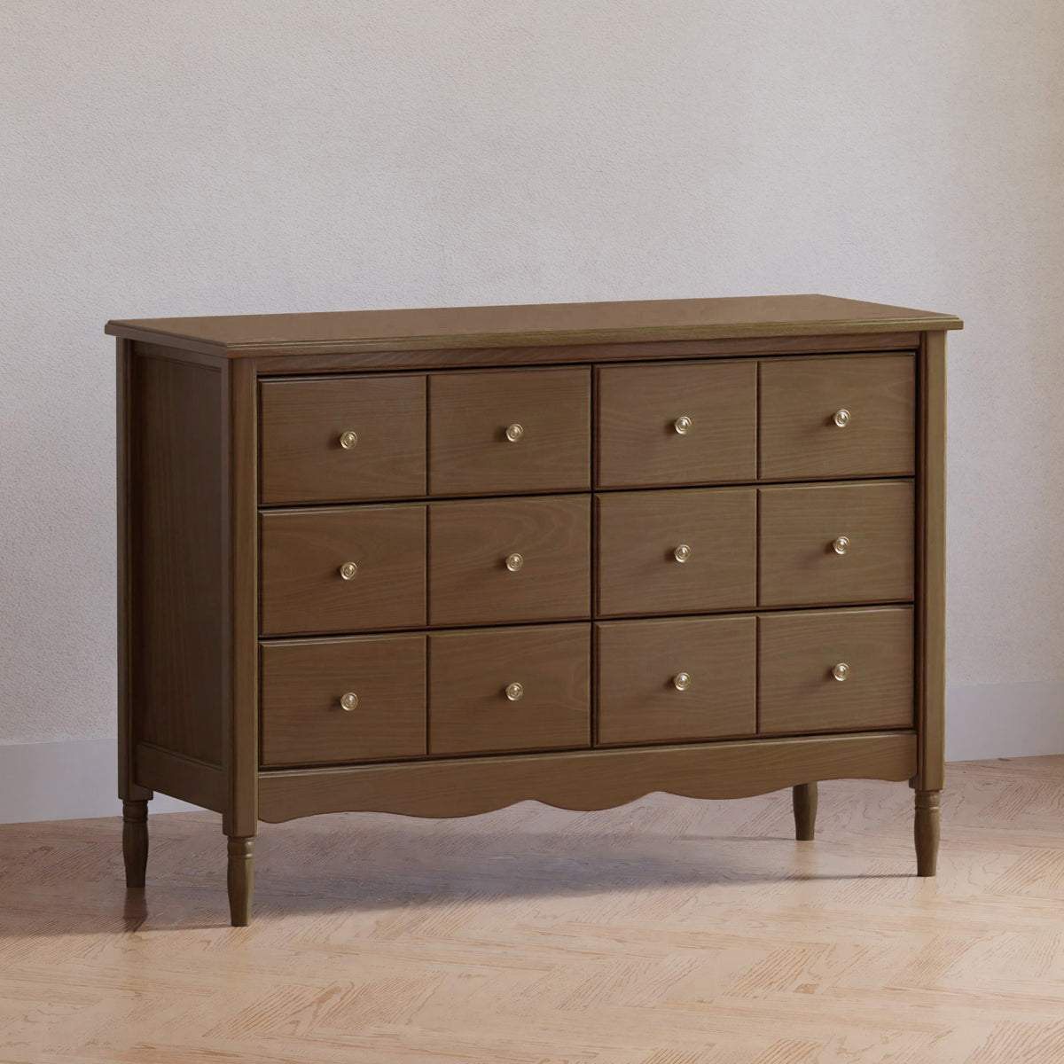 M7116NL,Namesake,Liberty 6-Drawer Assembled Dresser in Natural Walnut