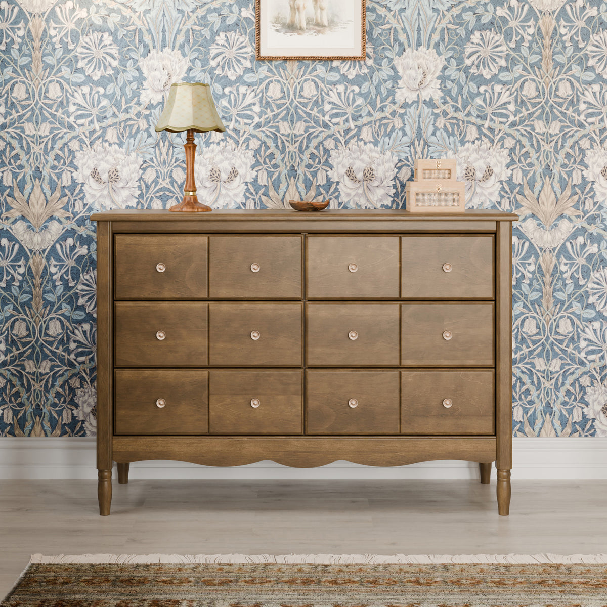 M7116NL,Namesake,Liberty 6-Drawer Assembled Dresser in Natural Walnut