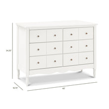 M7116RW,Namesake,Liberty 6-Drawer Assembled Dresser in Warm White