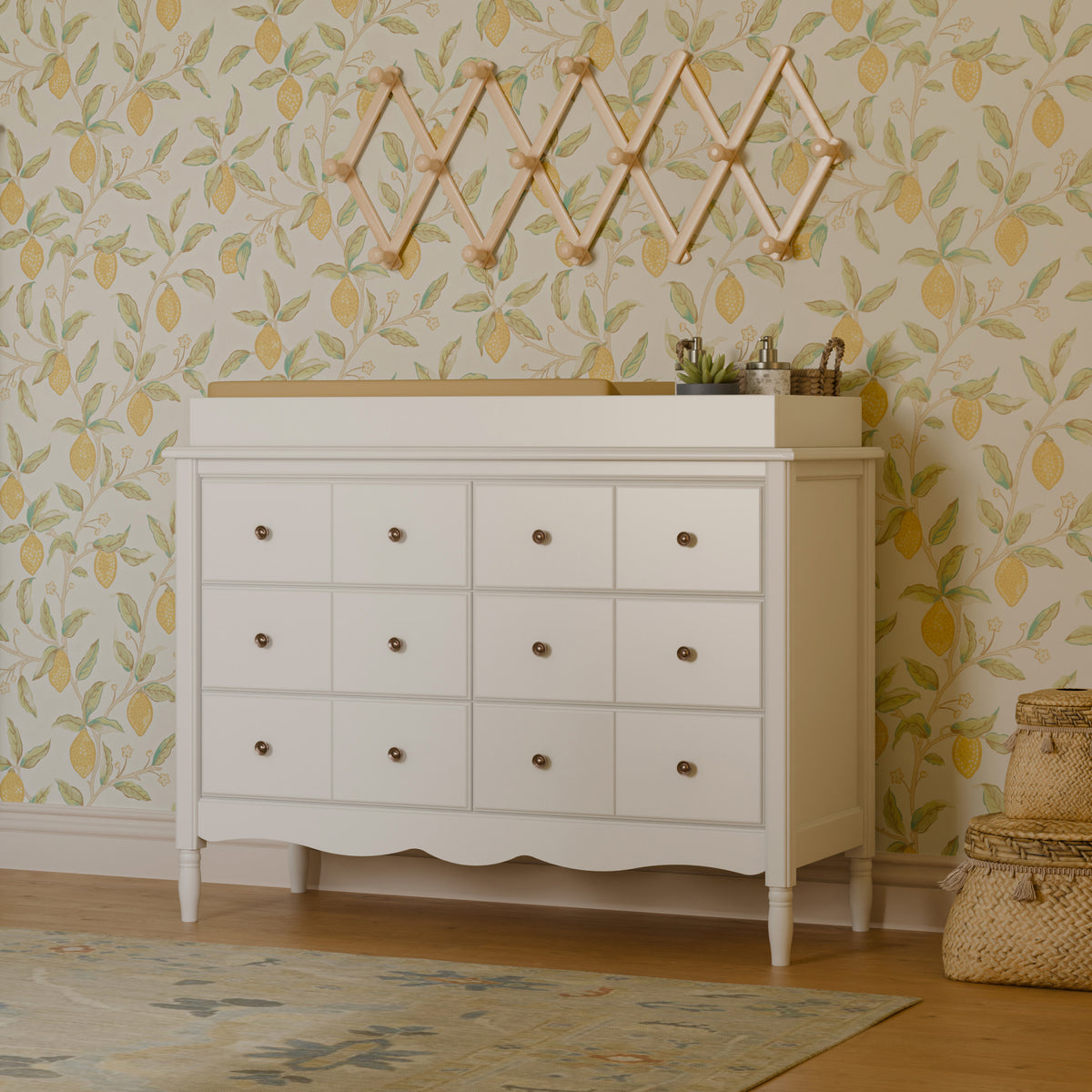 M7116RW,Namesake,Liberty 6-Drawer Assembled Dresser in Warm White