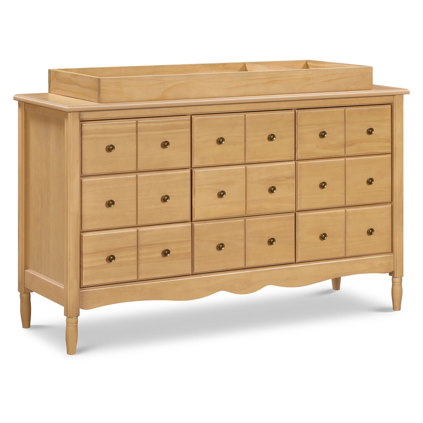 M7128HY,Namesake,Liberty 9-Drawer Assembled Dresser in Honey