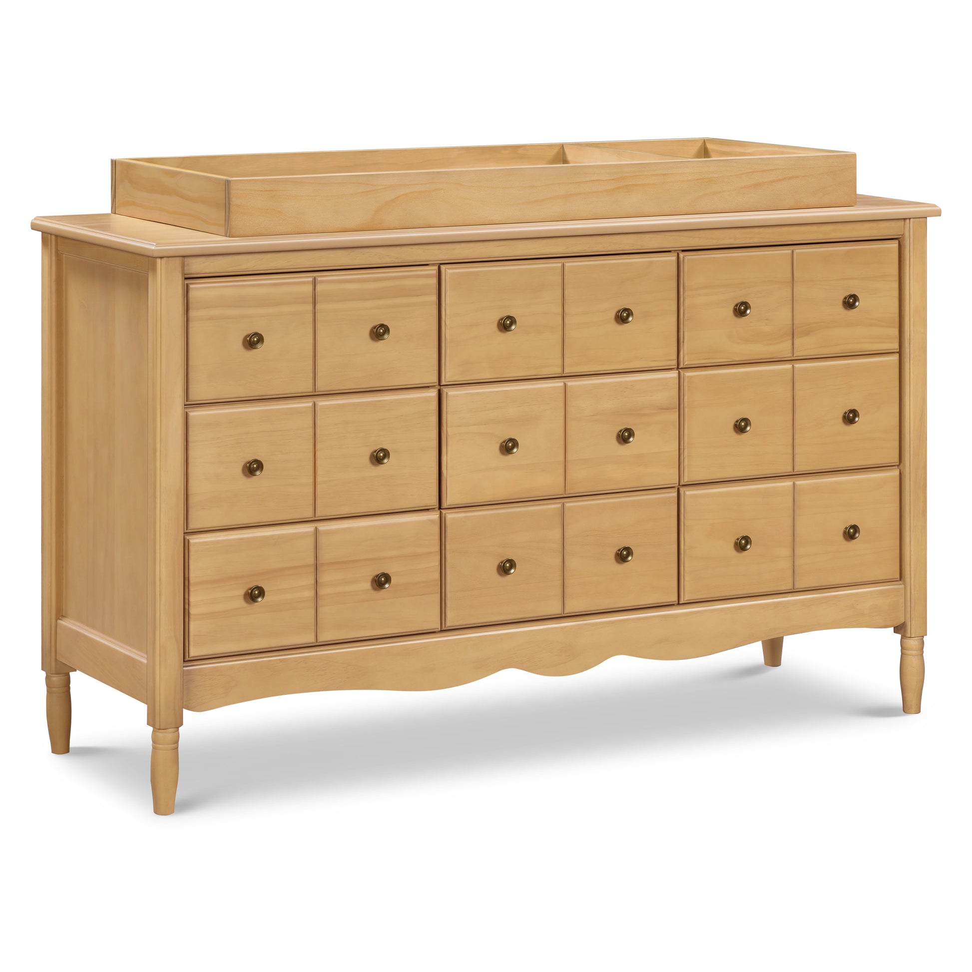 M7128HY,Namesake,Liberty 9-Drawer Assembled Dresser in Honey
