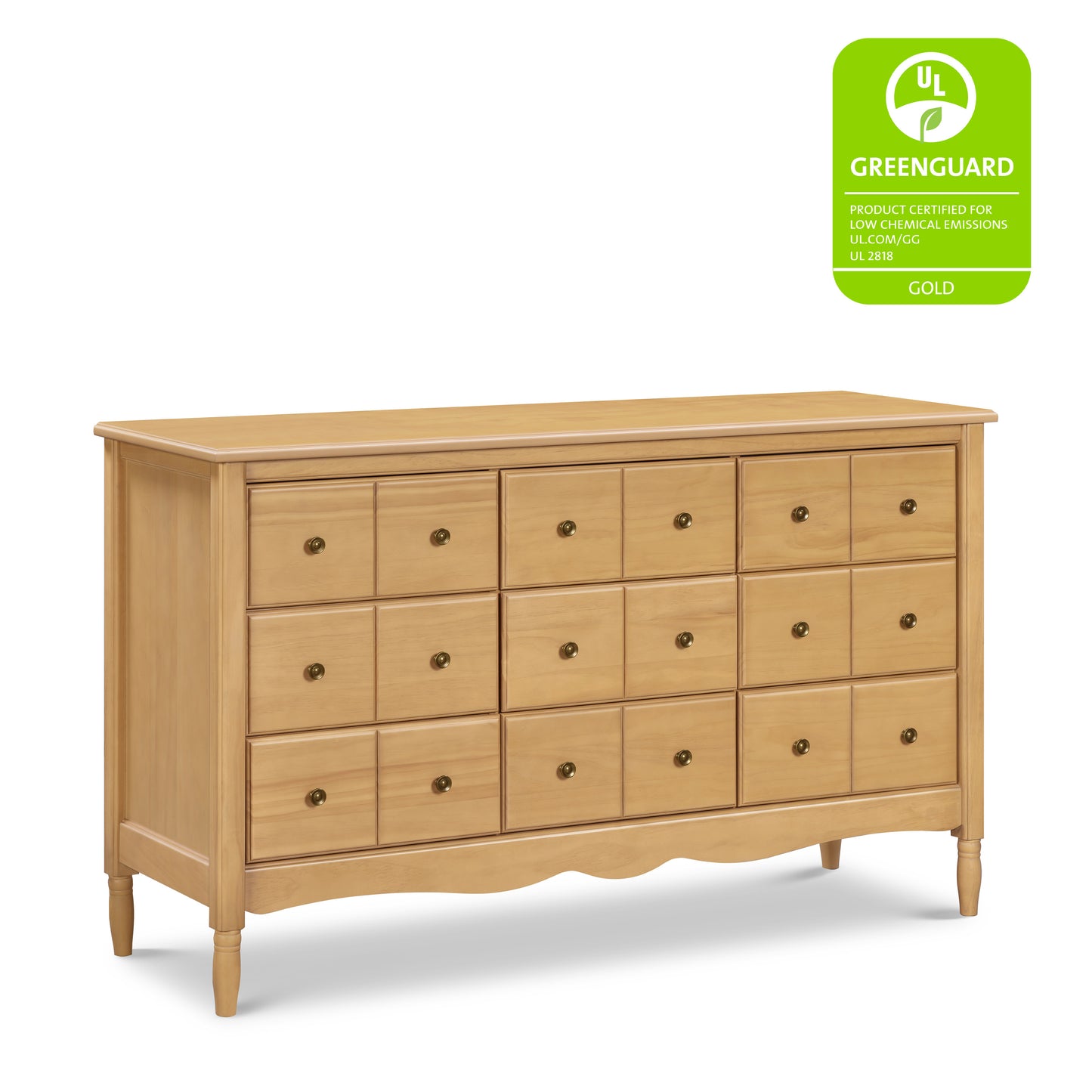 M7128HY,Namesake,Liberty 9-Drawer Assembled Dresser in Honey