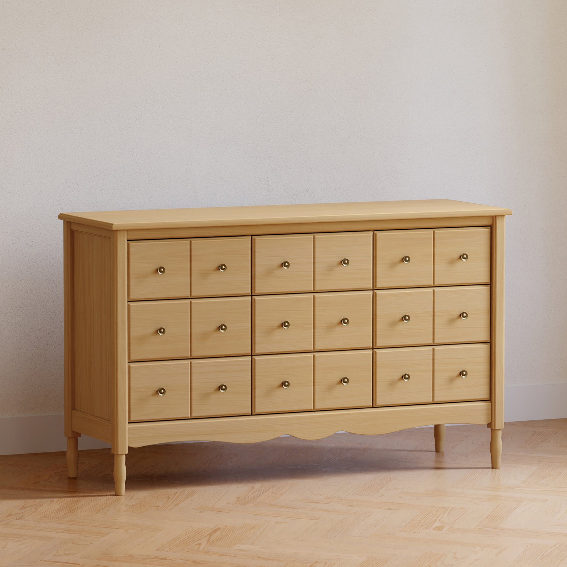 M7128HY,Namesake,Liberty 9-Drawer Assembled Dresser in Honey