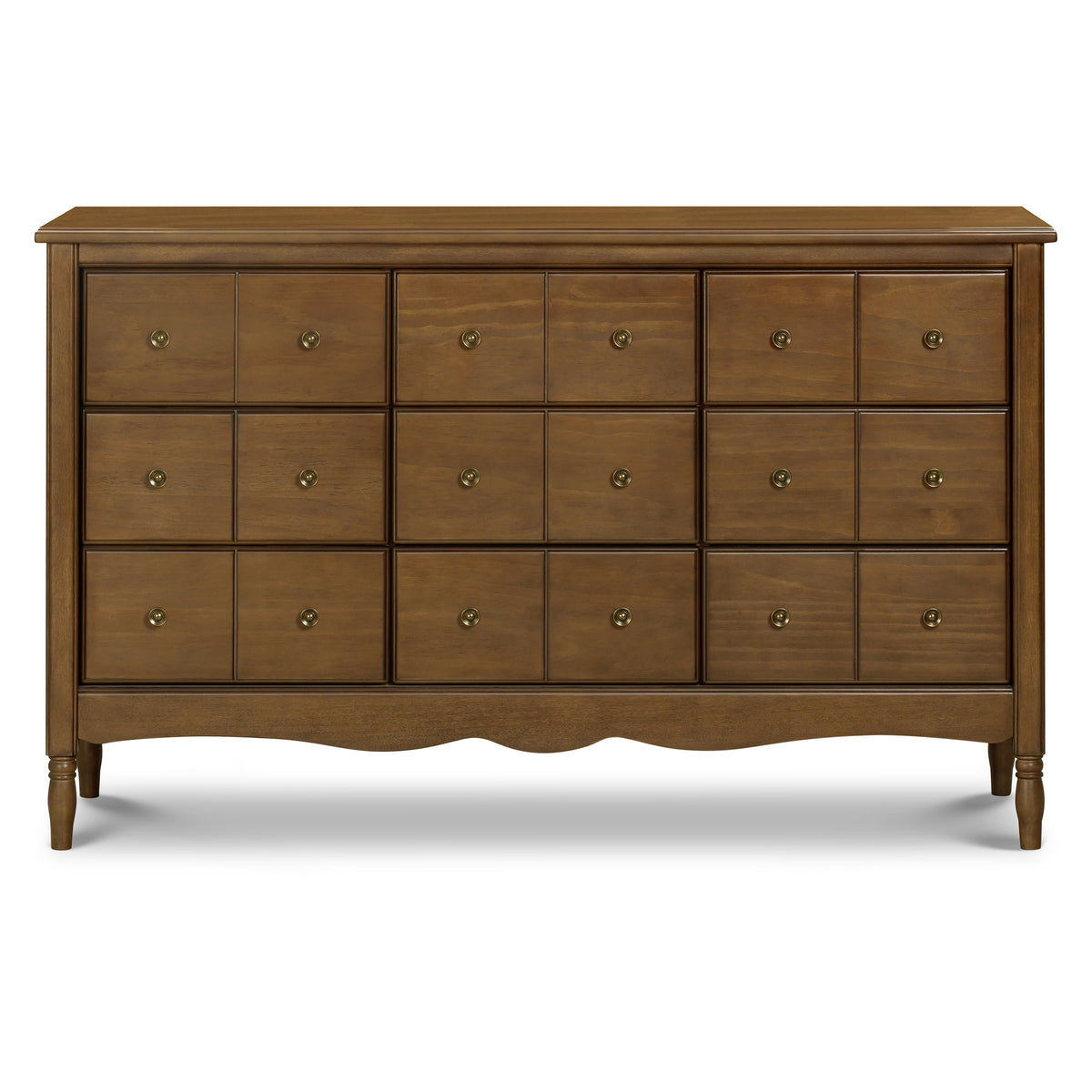 M7128NL,Namesake,Liberty 9-Drawer Assembled Dresser in Natural Walnut