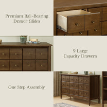 M7128NL,Namesake,Liberty 9-Drawer Assembled Dresser in Natural Walnut