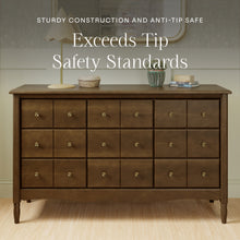 M7128NL,Namesake,Liberty 9-Drawer Assembled Dresser in Natural Walnut