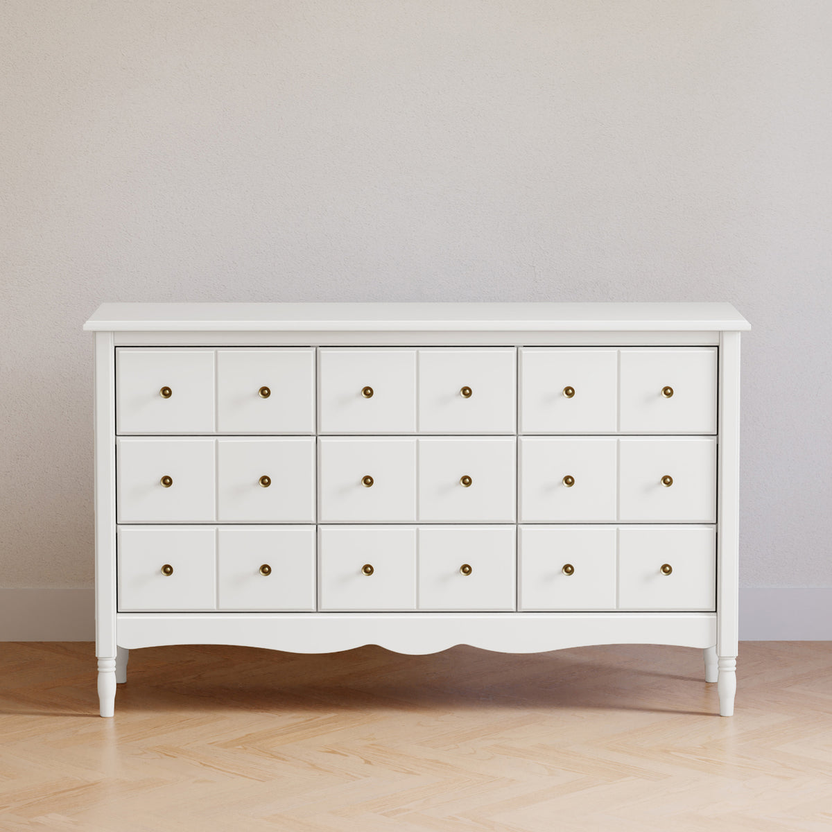 M7128RW,Namesake,Liberty 9-Drawer Assembled Dresser in Warm White
