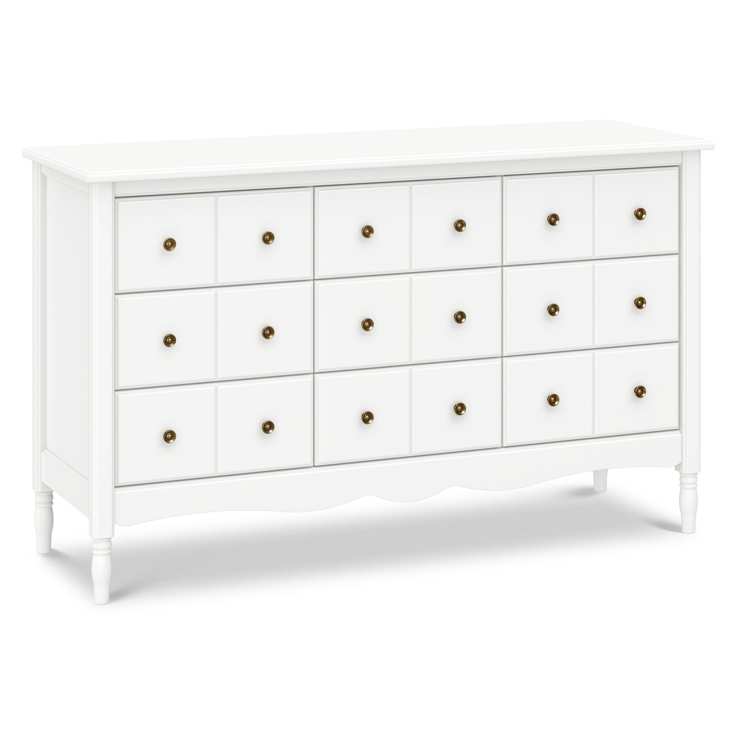 M7128RW,Namesake,Liberty 9-Drawer Assembled Dresser in Warm White
