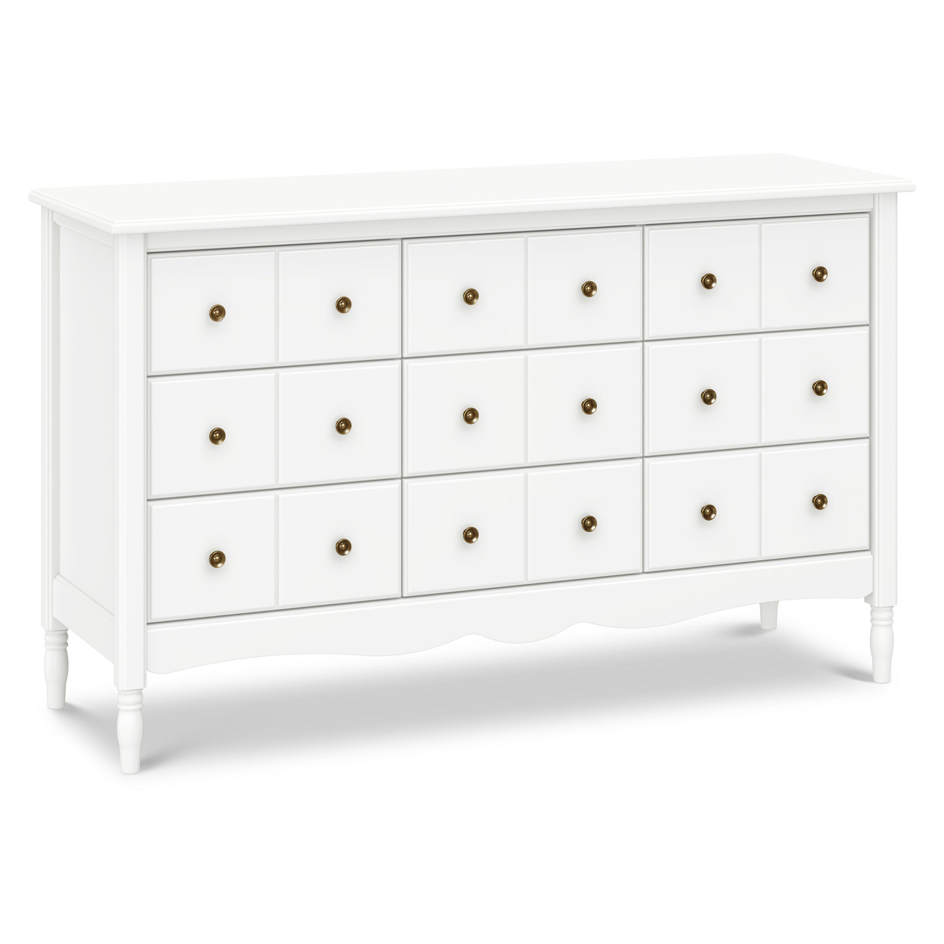 M7128RW,Namesake,Liberty 9-Drawer Assembled Dresser in Warm White