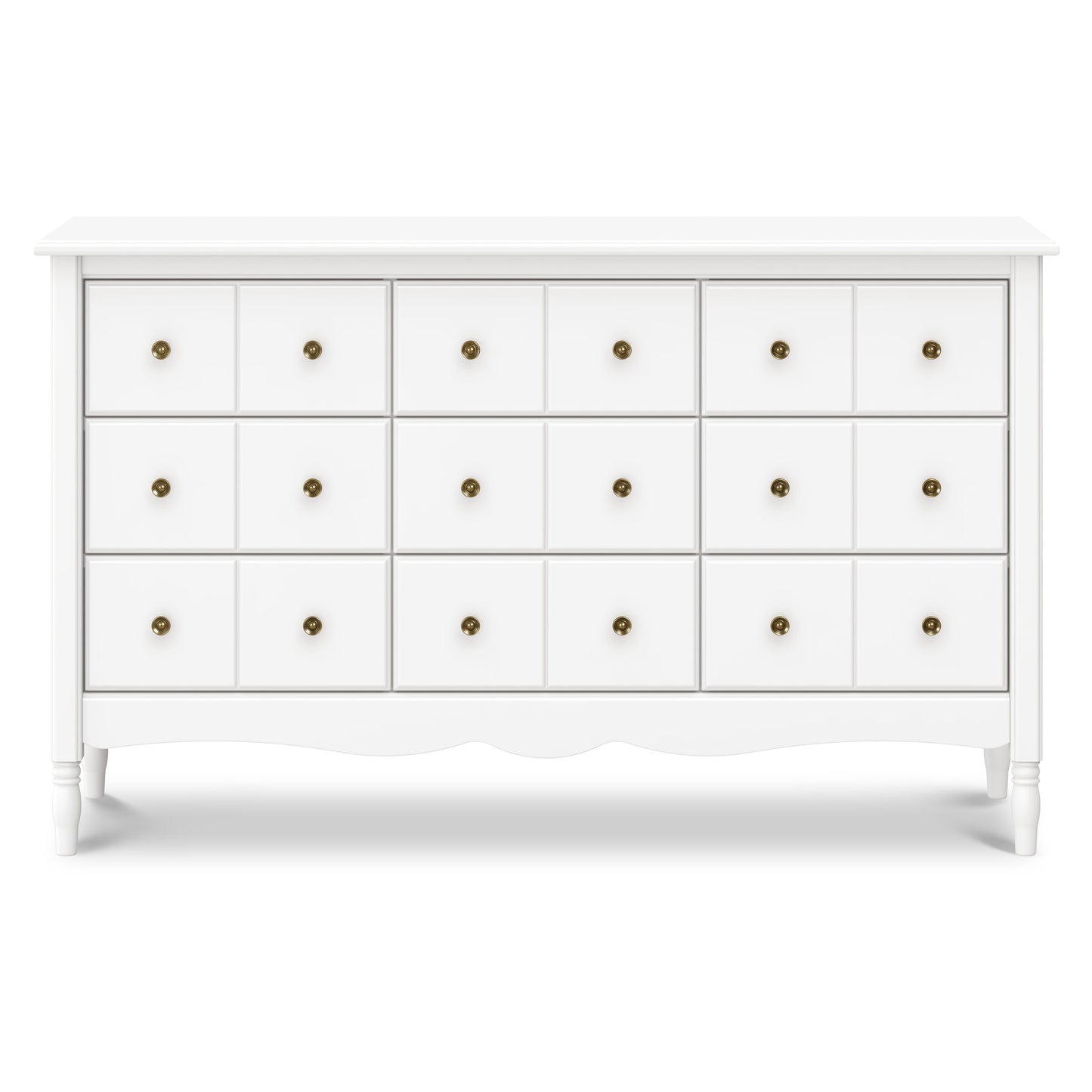 M7128RW,Namesake,Liberty 9-Drawer Assembled Dresser in Warm White