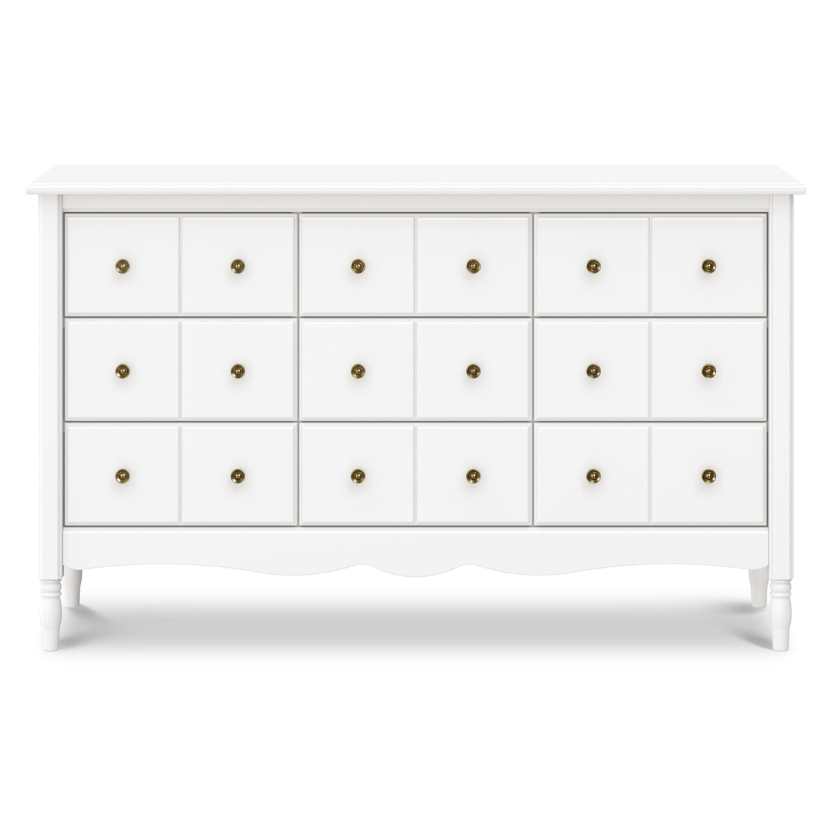 M7128RW,Namesake,Liberty 9-Drawer Assembled Dresser in Warm White