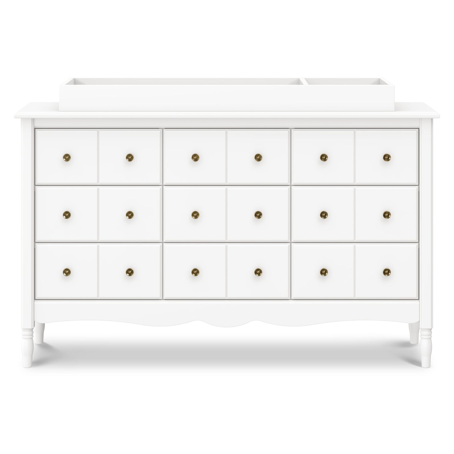 M7128RW,Namesake,Liberty 9-Drawer Assembled Dresser in Warm White