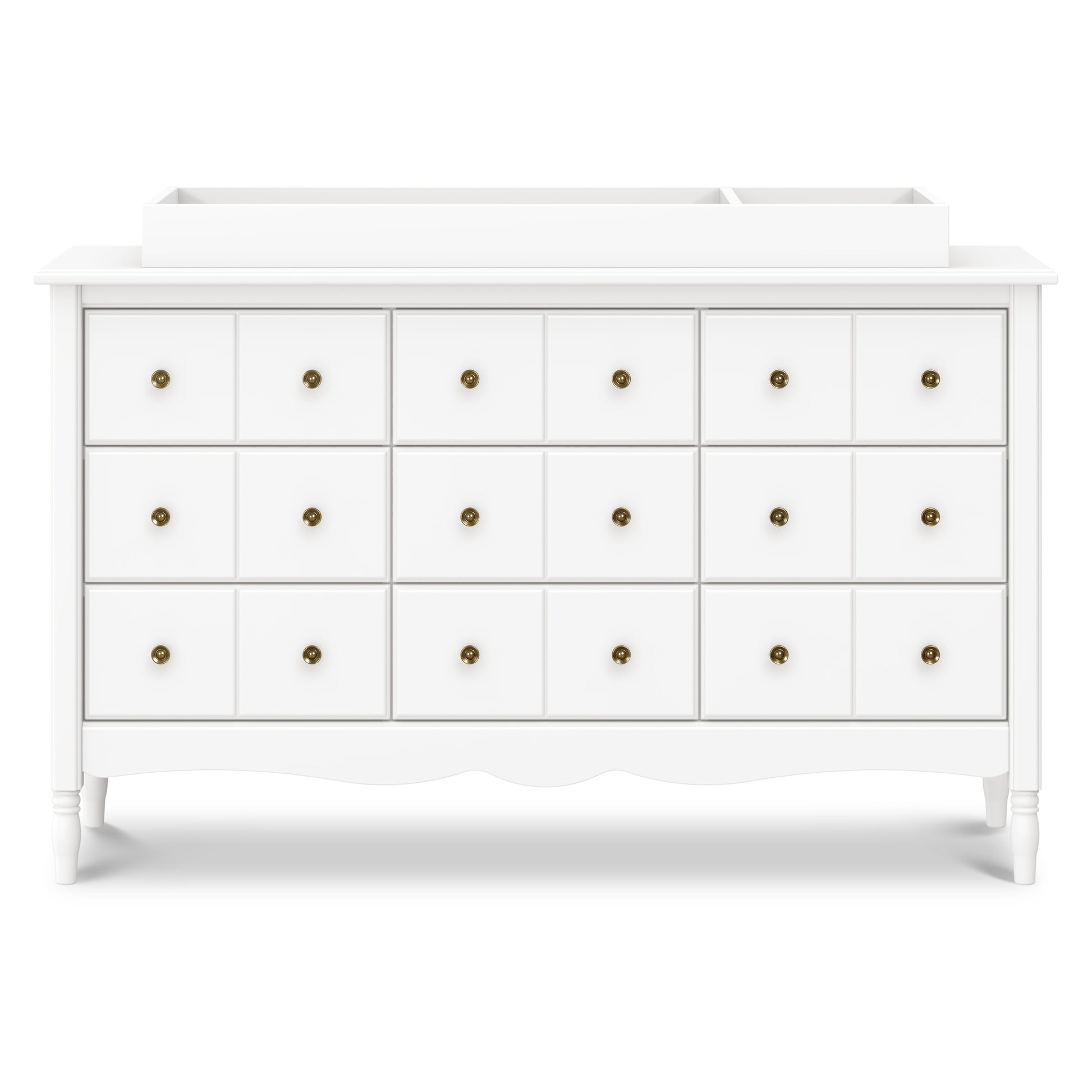 M7128RW,Namesake,Liberty 9-Drawer Assembled Dresser in Warm White