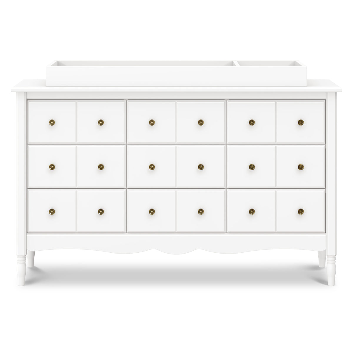 M7128RW,Namesake,Liberty 9-Drawer Assembled Dresser in Warm White