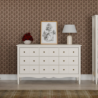 M7128RW,Namesake,Liberty 9-Drawer Assembled Dresser in Warm White