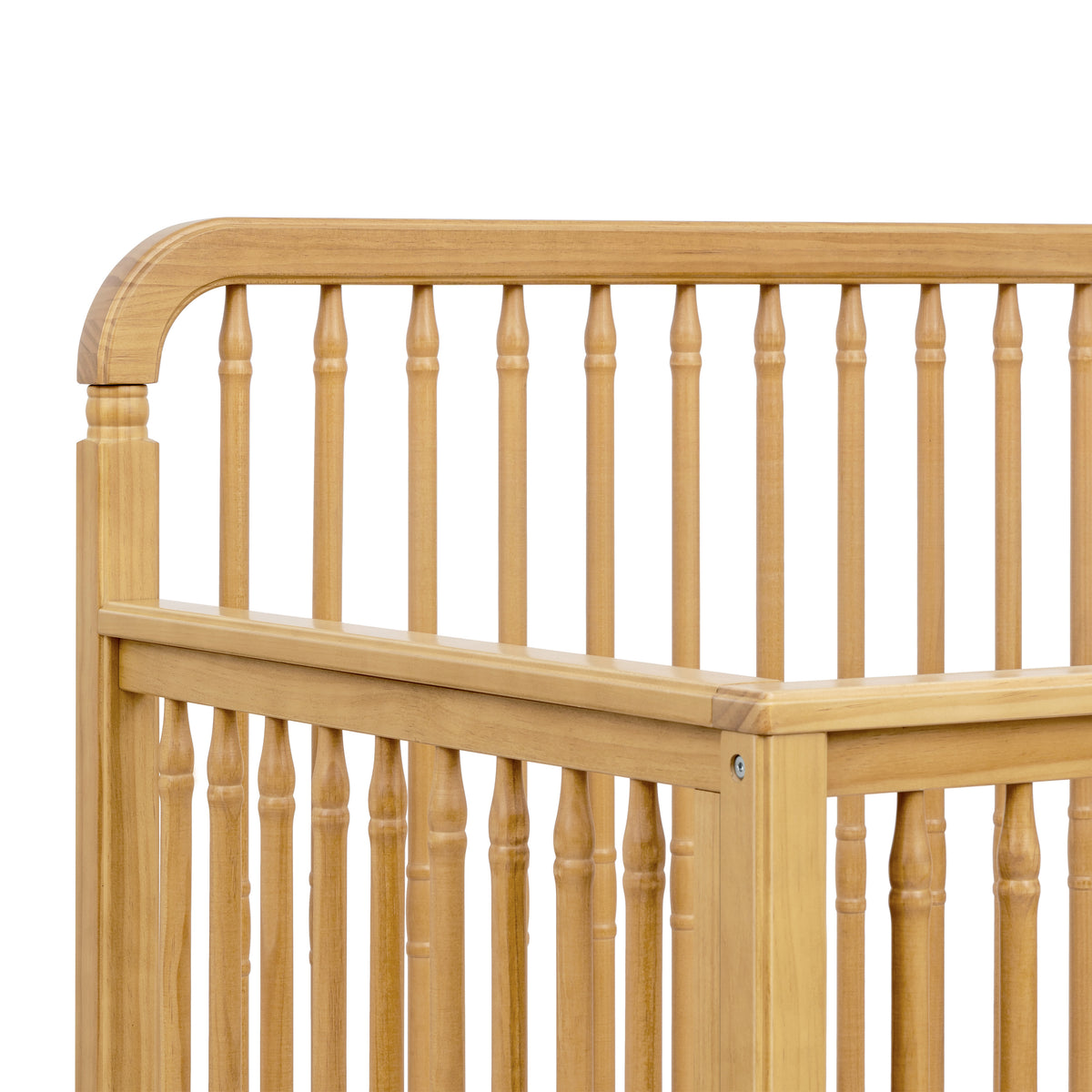 M7141HY,Namesake,Liberty 4-in-1 Convertible Spindle Crib in Honey