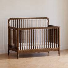 M7141NL,Namesake,Liberty 4-in-1 Convertible Spindle Crib in Natural Walnut