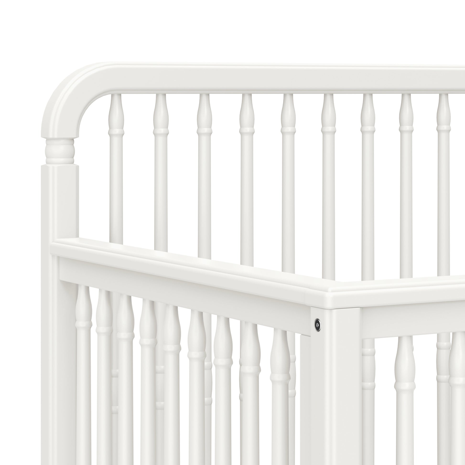 M7141RW,Namesake,Liberty 4-in-1 Convertible Spindle Crib in Warm White
