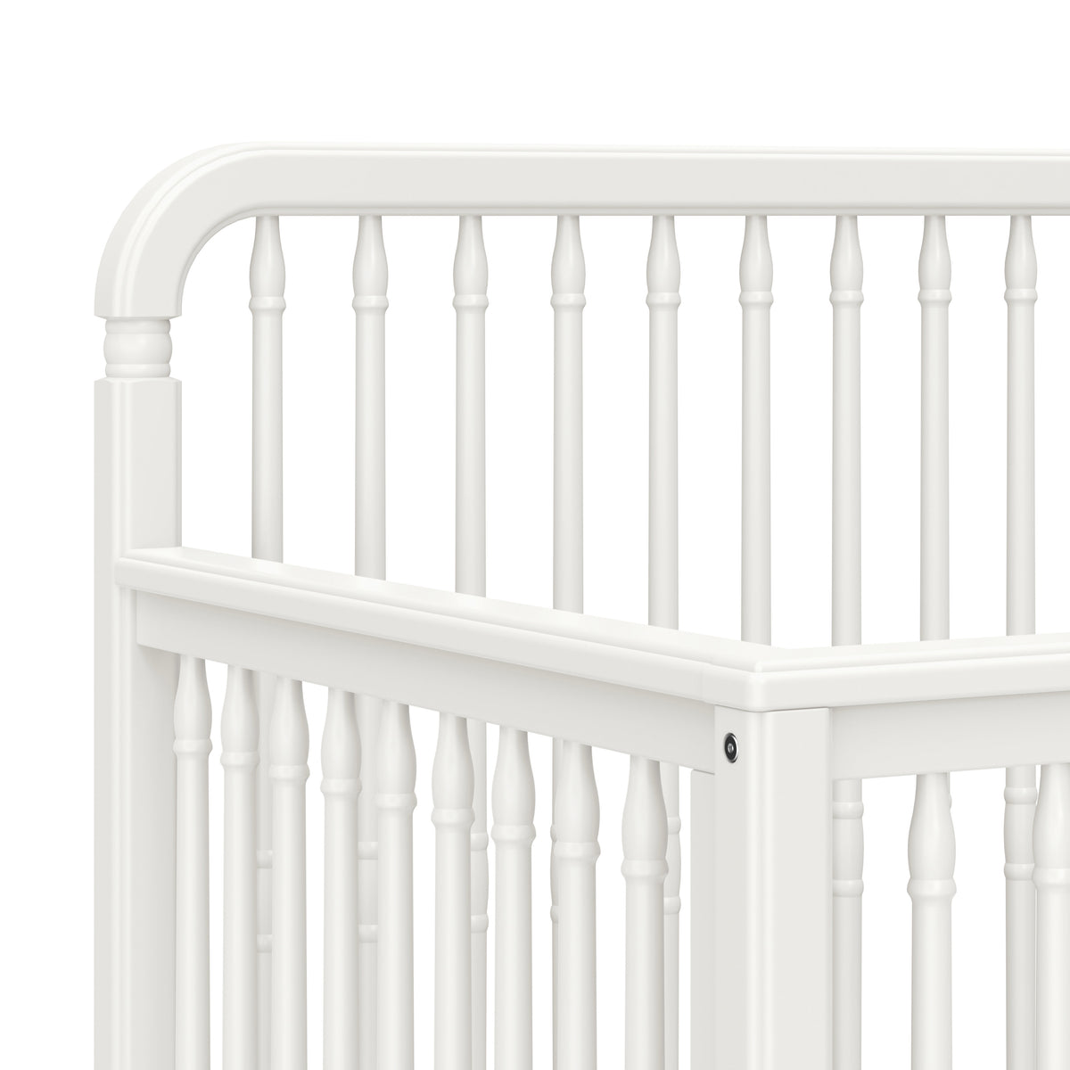 M7141RW,Namesake,Liberty 4-in-1 Convertible Spindle Crib in Warm White