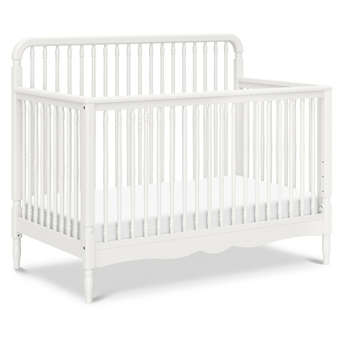 M7141RW,Namesake,Liberty 4-in-1 Convertible Spindle Crib in Warm White