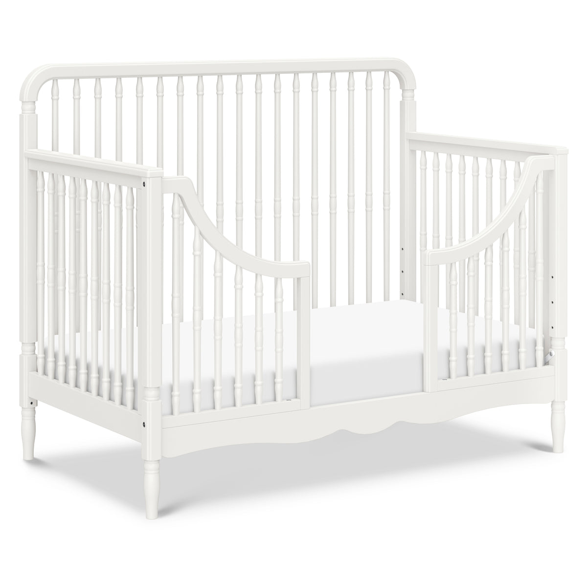 M7141RW,Namesake,Liberty 4-in-1 Convertible Spindle Crib in Warm White