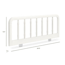 M7159RW,Namesake Kids,Liberty Spindle Twin/Full Bed Guardrail in Warm White