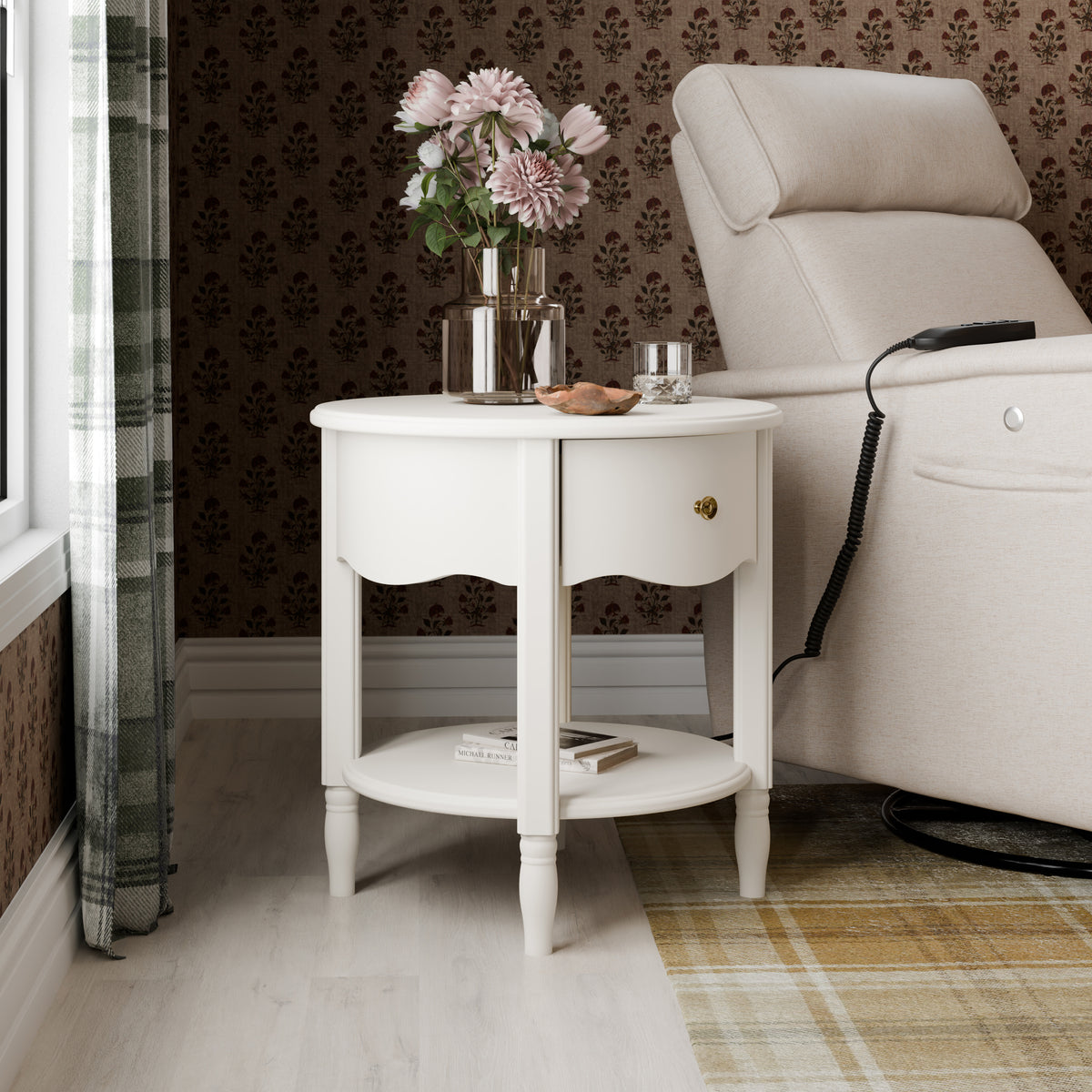 M7160RW,Namesake,Liberty Assembled Nightstand in Warm White