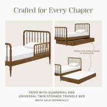 M7169NL,Namesake Kids,Liberty Spindle Twin Bed in Natural Walnut