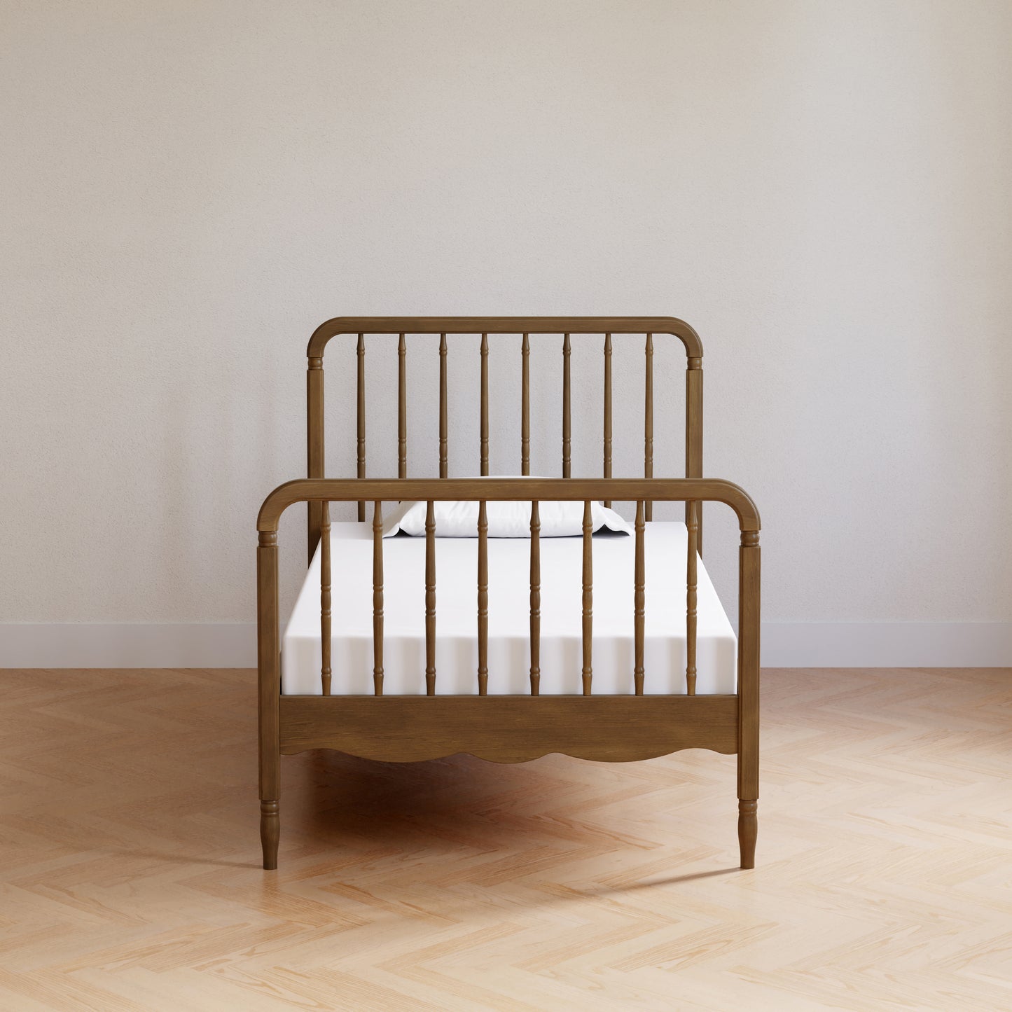 M7169NL,Namesake Kids,Liberty Spindle Twin Bed in Natural Walnut