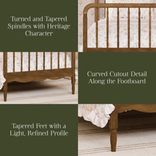 M7169NL,Namesake Kids,Liberty Spindle Twin Bed in Natural Walnut