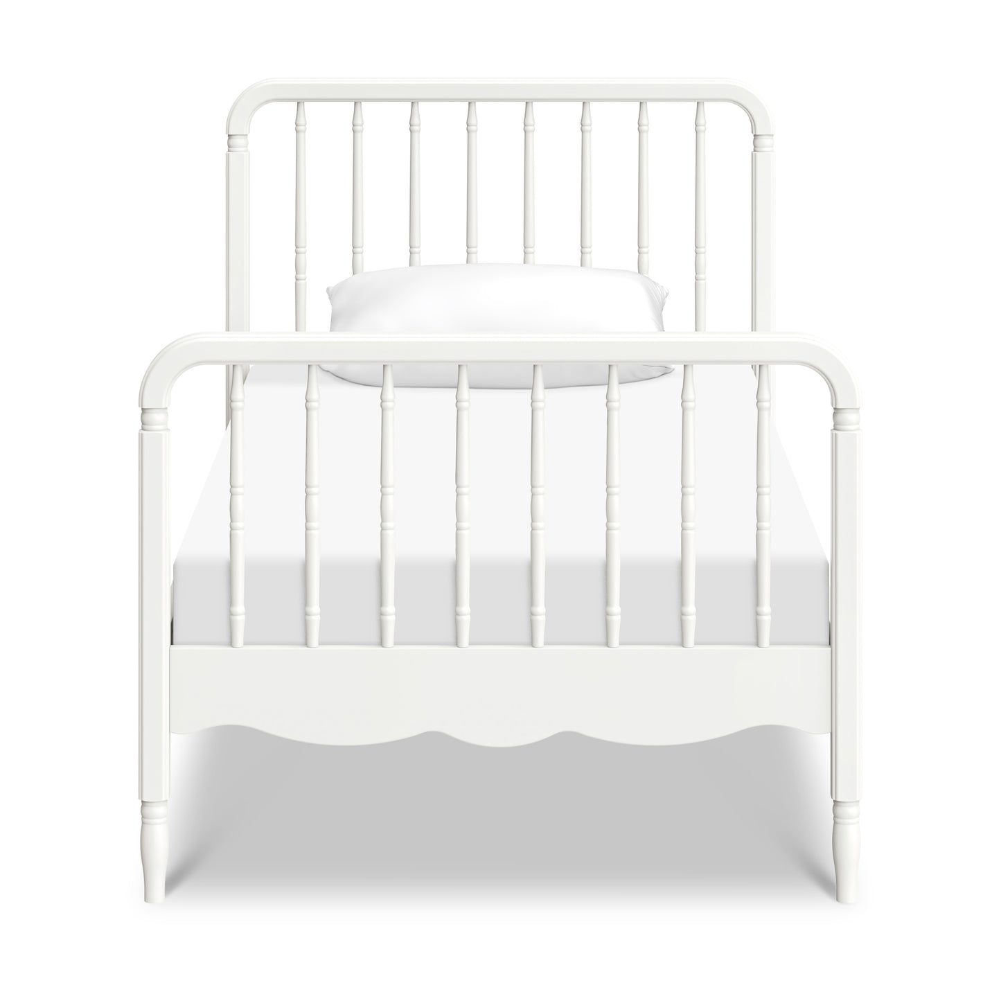 M7169RW,Namesake Kids,Liberty Spindle Twin Bed in Warm White