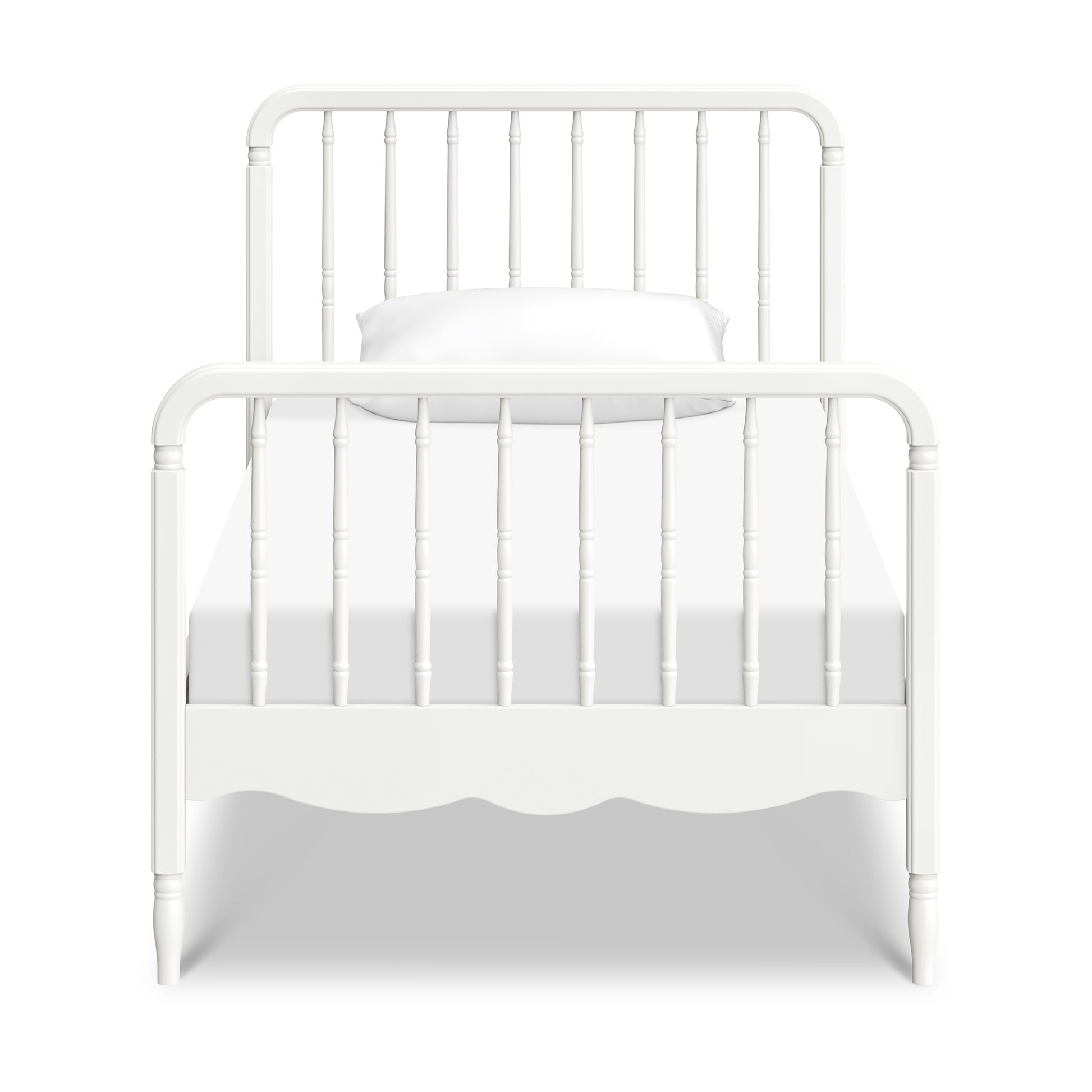 M7169RW,Namesake Kids,Liberty Spindle Twin Bed in Warm White