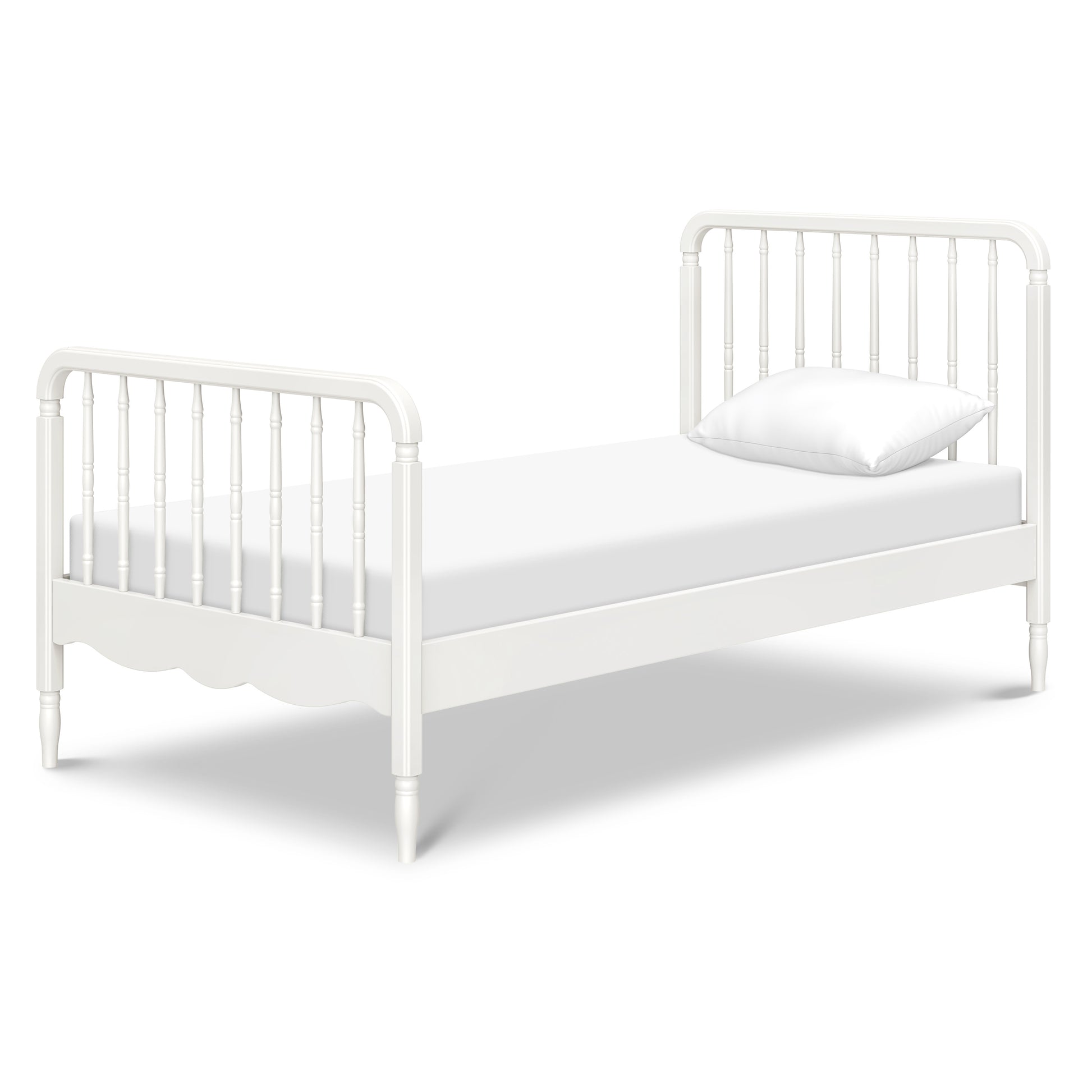 M7169RW,Namesake Kids,Liberty Spindle Twin Bed in Warm White