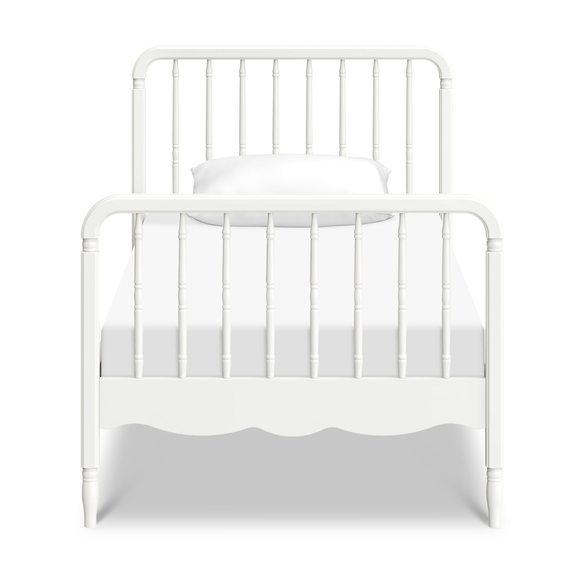 M7169RW,Namesake Kids,Liberty Spindle Twin Bed in Warm White